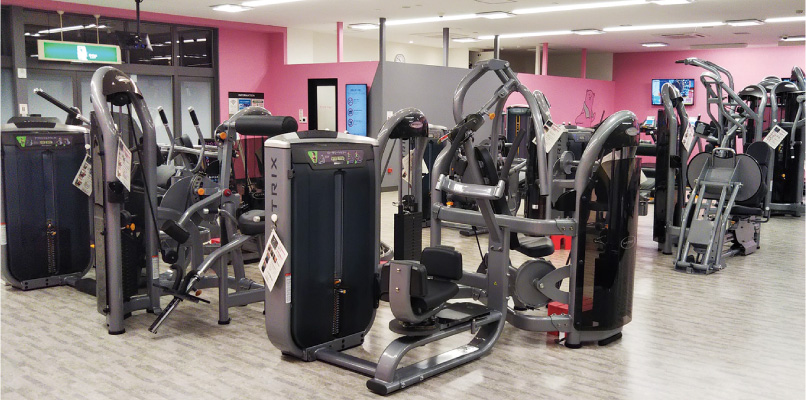 充実のマシン設備！