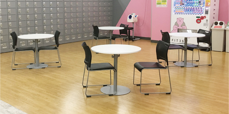 充実のマシン設備！