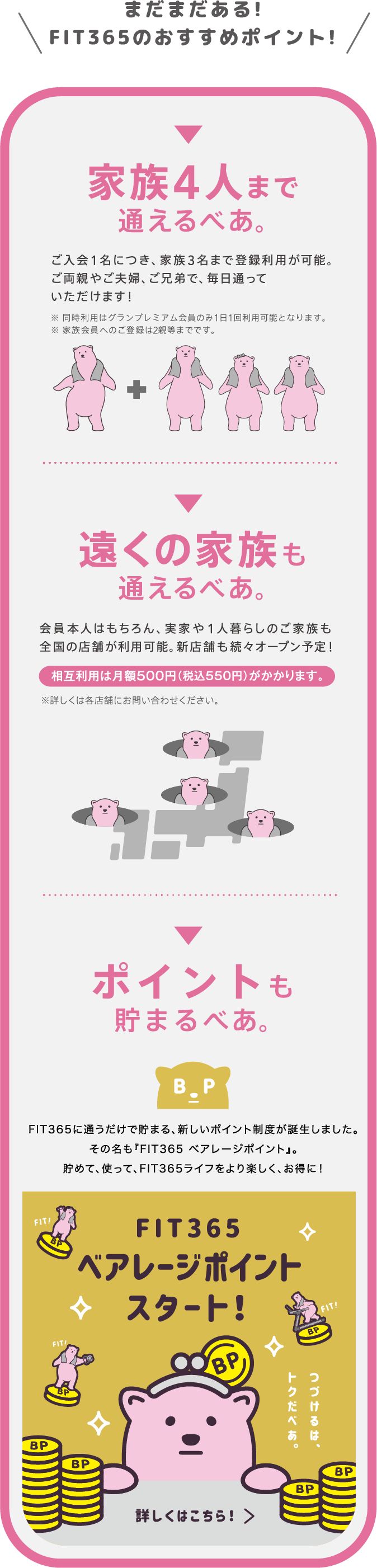 まだまだあるFIT365のおすすめポイント!